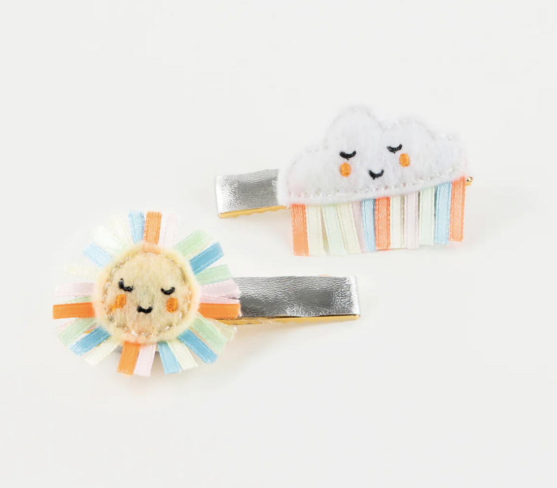 Hairpins Cloud & Sun - Meri Meri-2