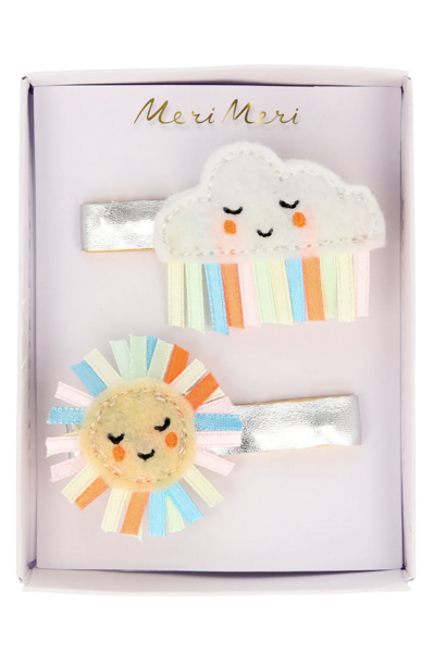 Hairpins Cloud & Sun