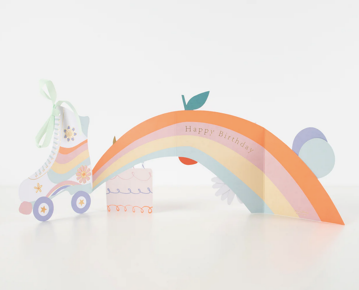 Vouwbare rolschaats kaart - Meri Meri-3