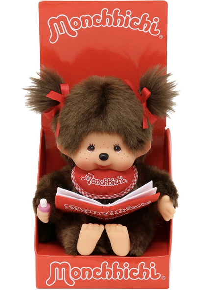 Monchhichi Girl With Book