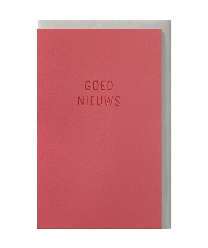 Greeting Card Goed Nieuws - Papette-1