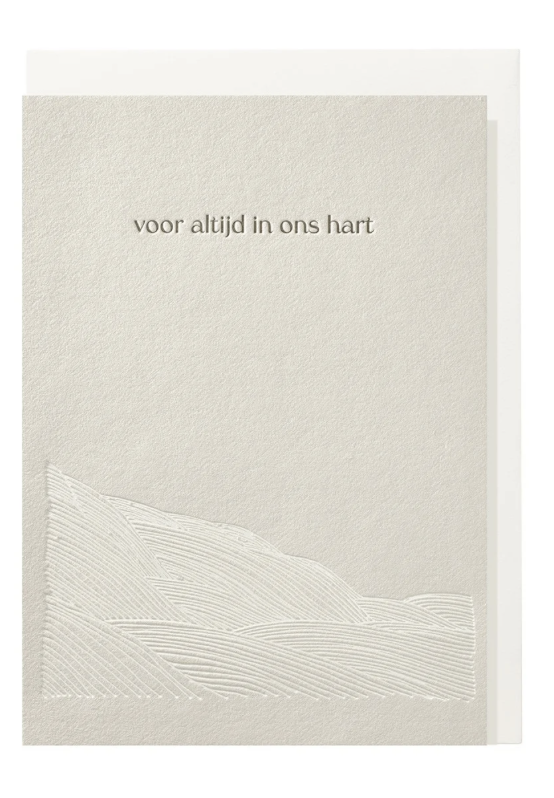 Greeting Card Voor Altijd In Ons Hart - Papette-1