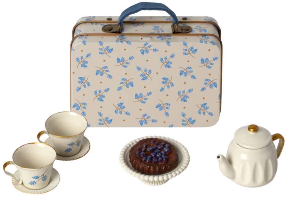 Afternoon Treat, Mouse Blue Madelaine - Maileg-2