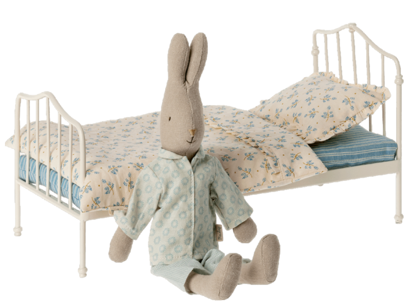 Bed Mouse - Off White Large - Maileg-1