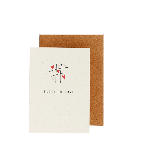 Card - Lucky In Love - Hello August-1