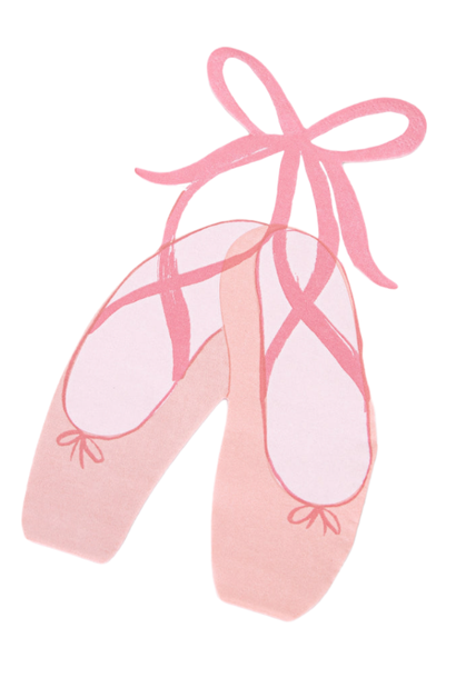 Napkins Ballet Slippers