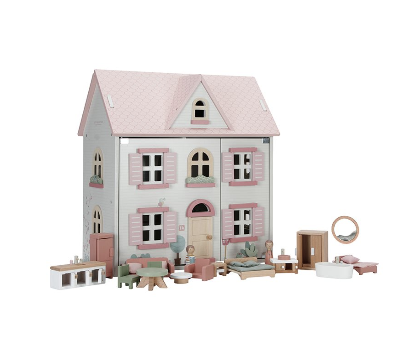 Houten Poppenhuis - Little Dutch-1