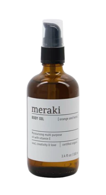 Body Oil Orange & Herbs - Meraki-1