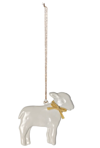 Ornament Metal Lamb