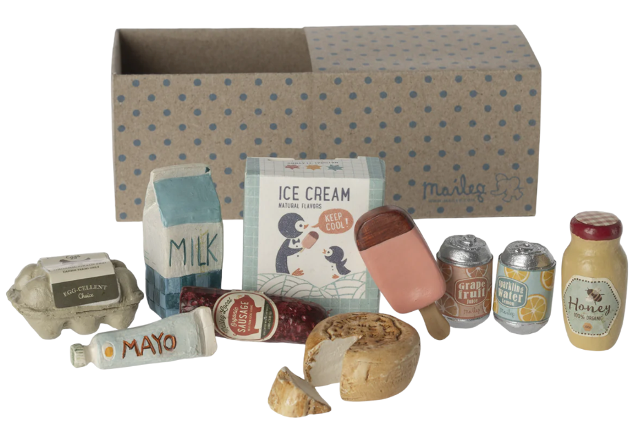 Miniature Grocery Box - Maileg-1