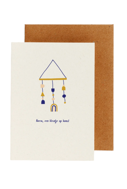 Card - Hoera, Een Kleintje Op Komst!