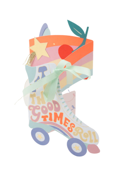 Roller Skate Birthday Card