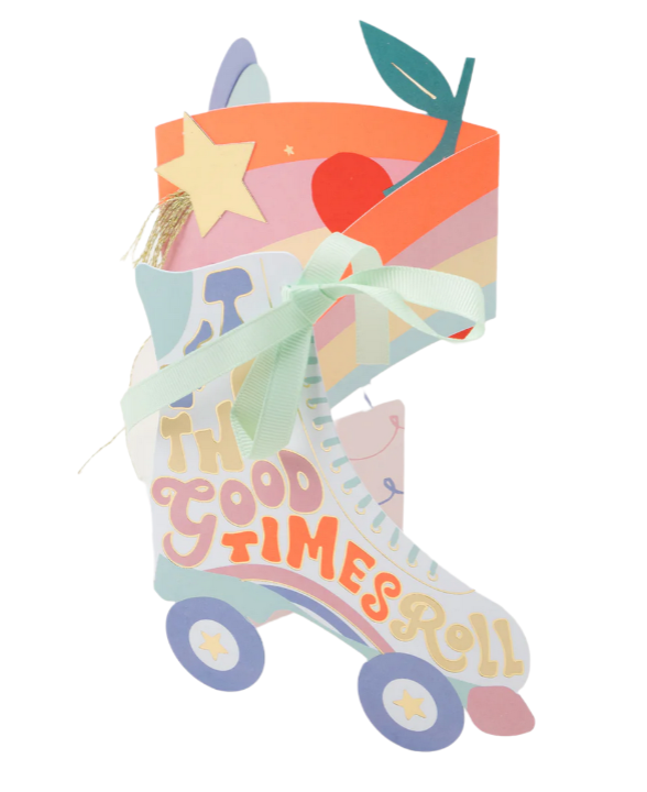 Vouwbare rolschaats kaart - Meri Meri-1