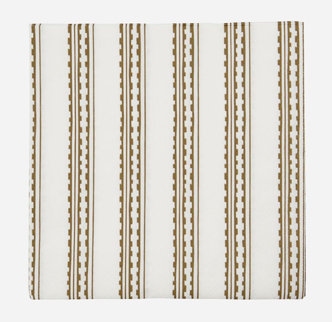 Napkins - Trace, Yellow Brown-1