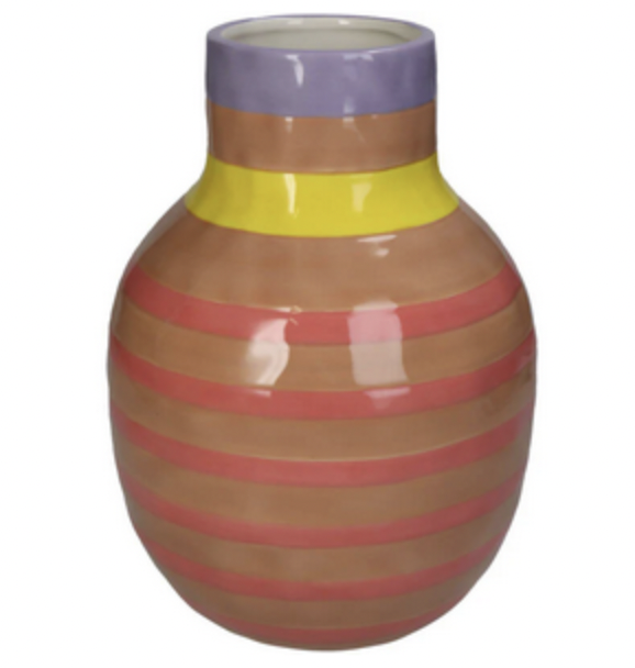 Vaas Stripe Pink Yellow Purple-1