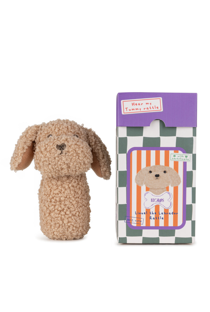 Lionel The Labrador Rattle Giftbox