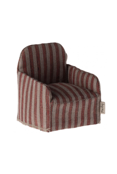 Chair Red Striped