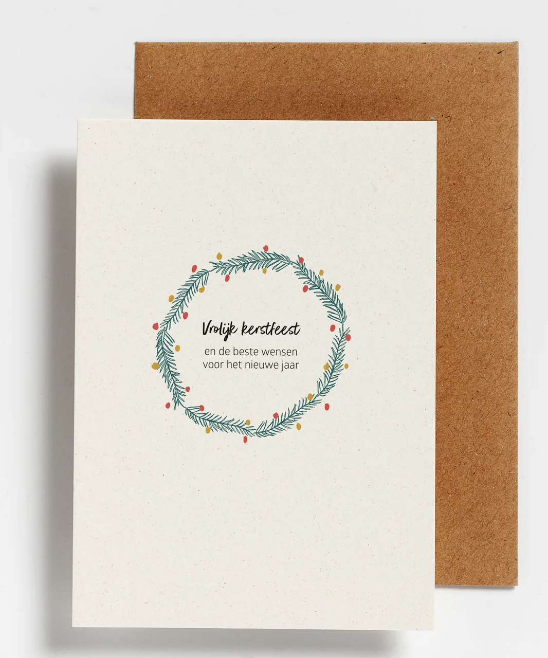 Wenskaart - Vrolijk kerstfeest - Hello august-1