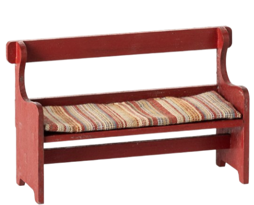 Bench Mouse Rood - Maileg-1