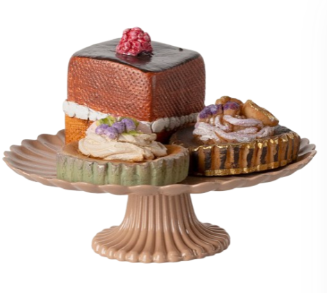 Cakes and cakestand - Maileg-1