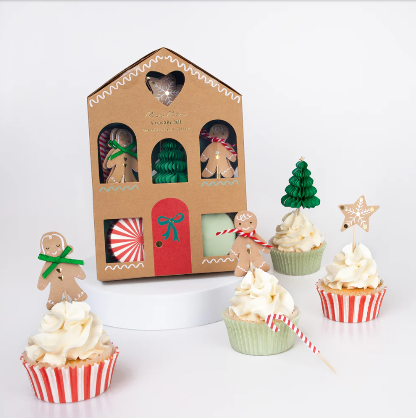 Gingerbread Cupcake Kit - Meri Meri-3