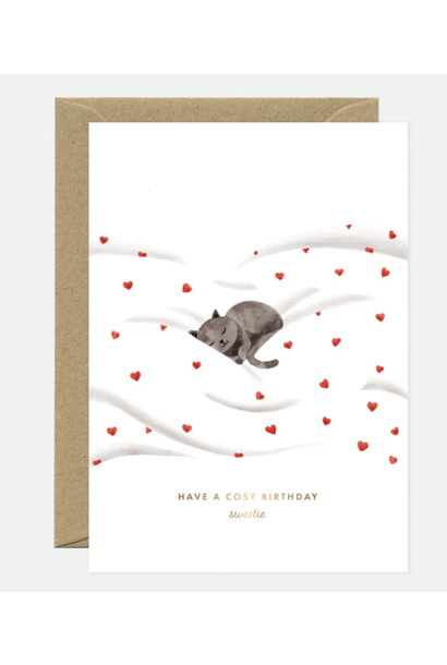 Greeting Card Have A Cosy Birthday
