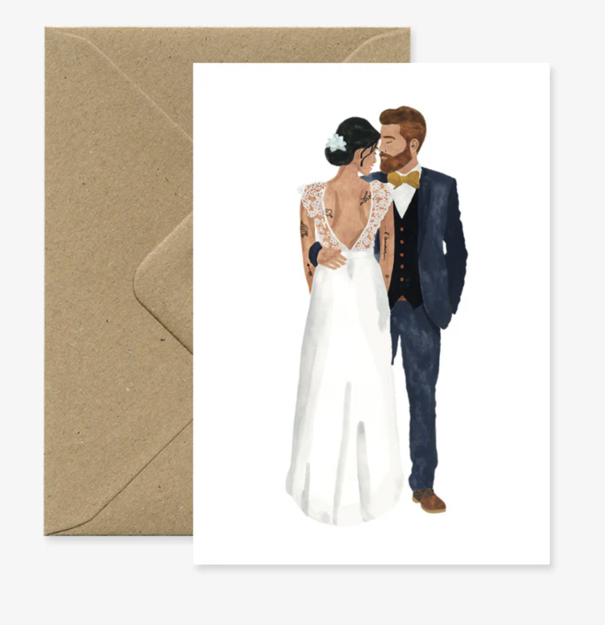 Wenskaart Bruidspaar- All The Ways To Say-1