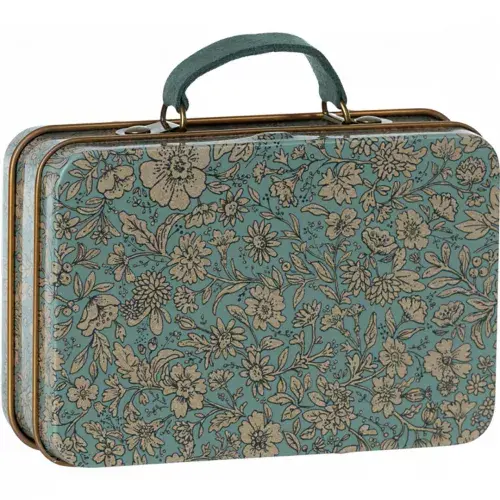 Small Suitcase Blossem Blue - Maileg-1