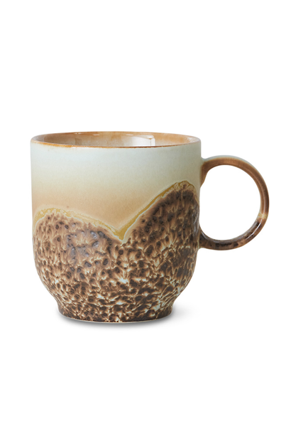 Coffee Mug 70s Ceramic Shell