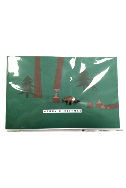 Kaartje Merry Christmas