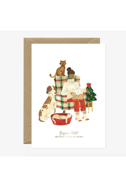 Wenskaart - Joyeux Noël