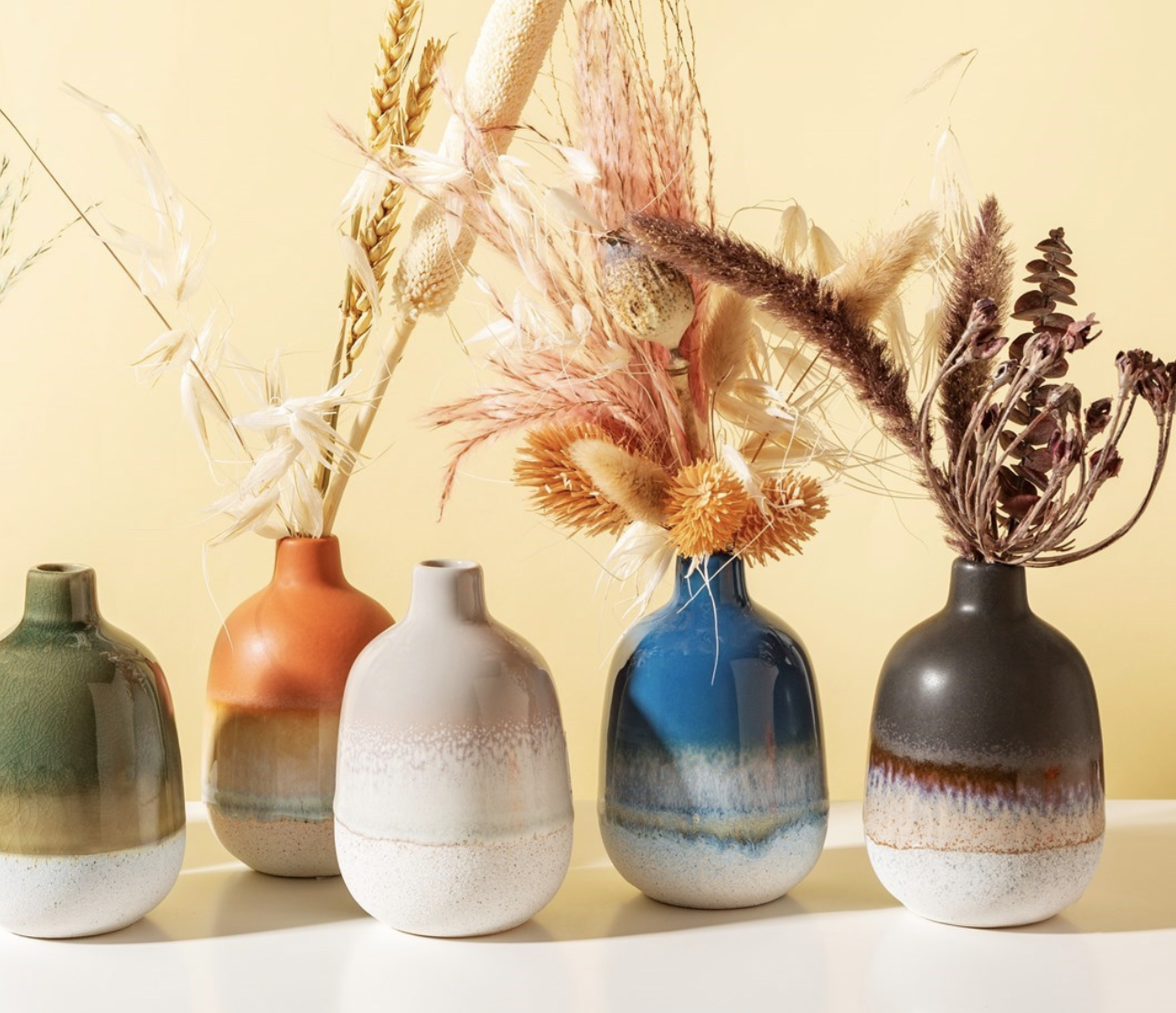 Vase Ombre Black - Sass & Belle-3