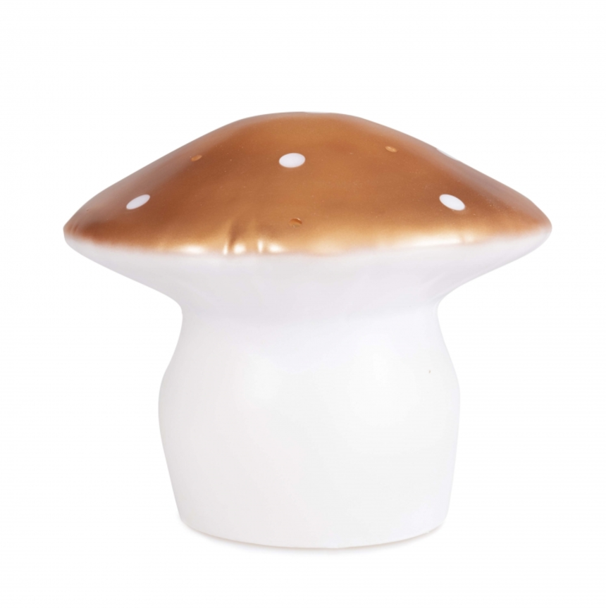 Nachtlampje Paddenstoel Medium Koper-1