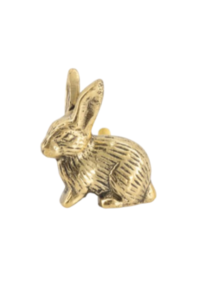 Deurknop Konijn Goud