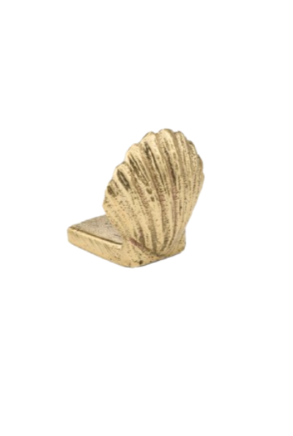 kaartenhouder Schelp Goud