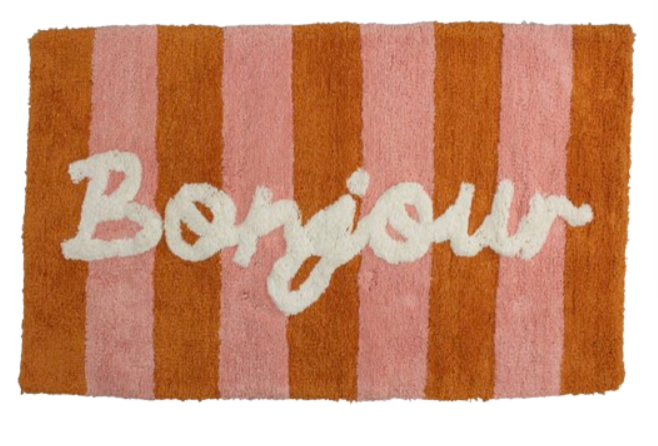 Badmat Bonjour Cotton Multi-1