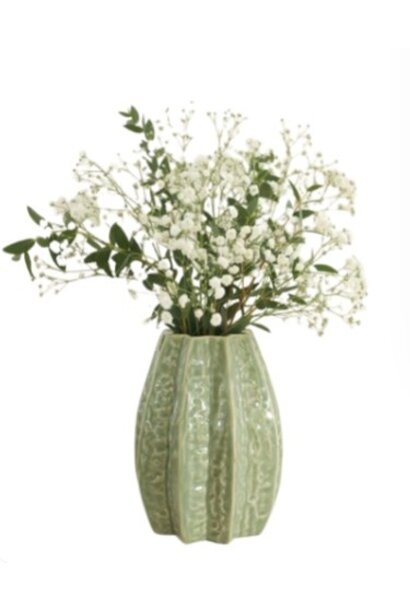 Carambola Vase - Light Green