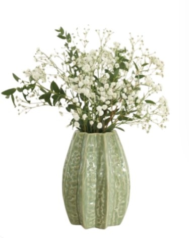 Carambola Vase - Light Green-1