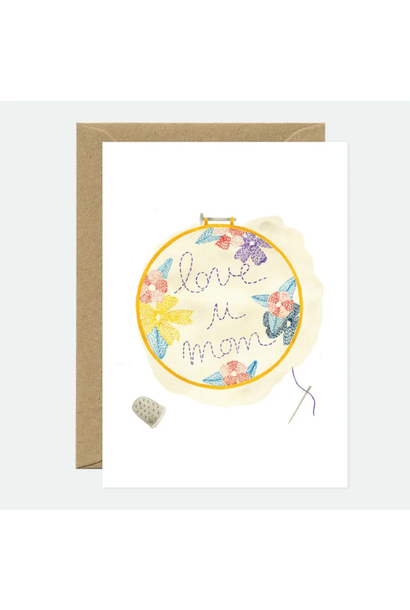 Card  Love U Mom