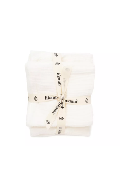 Set of 3 natural cotton cloths