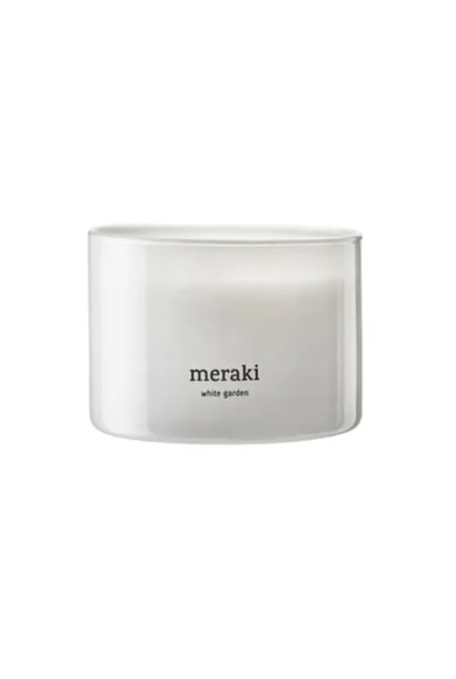 Scented Candle  White Garden