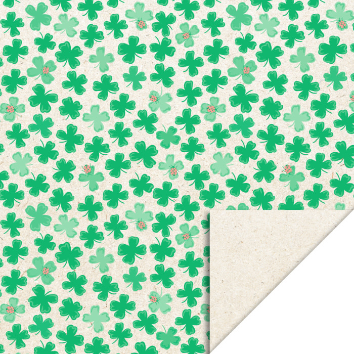 Inpakpapier Klavers-1