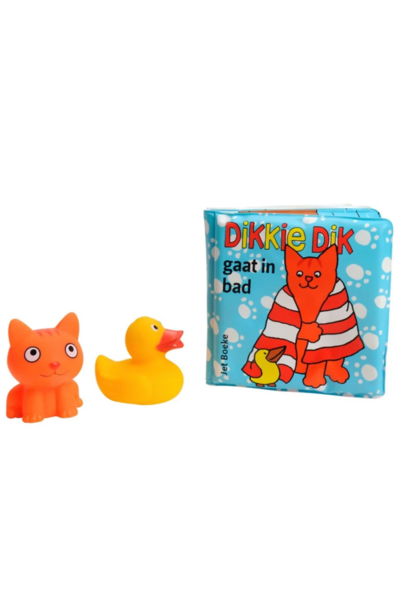 Dikkie Dik gaat in bad