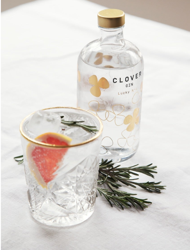 Hobstar Glass Mini - Clover Gin-2