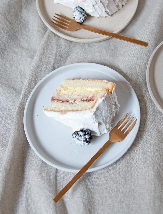 Dessert forks Charlot Rose Gold - Leeff-2