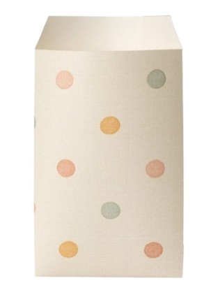 Zakje Vlak Gekleurde Bollen - 15,5cm x 10cm - Maileg-1