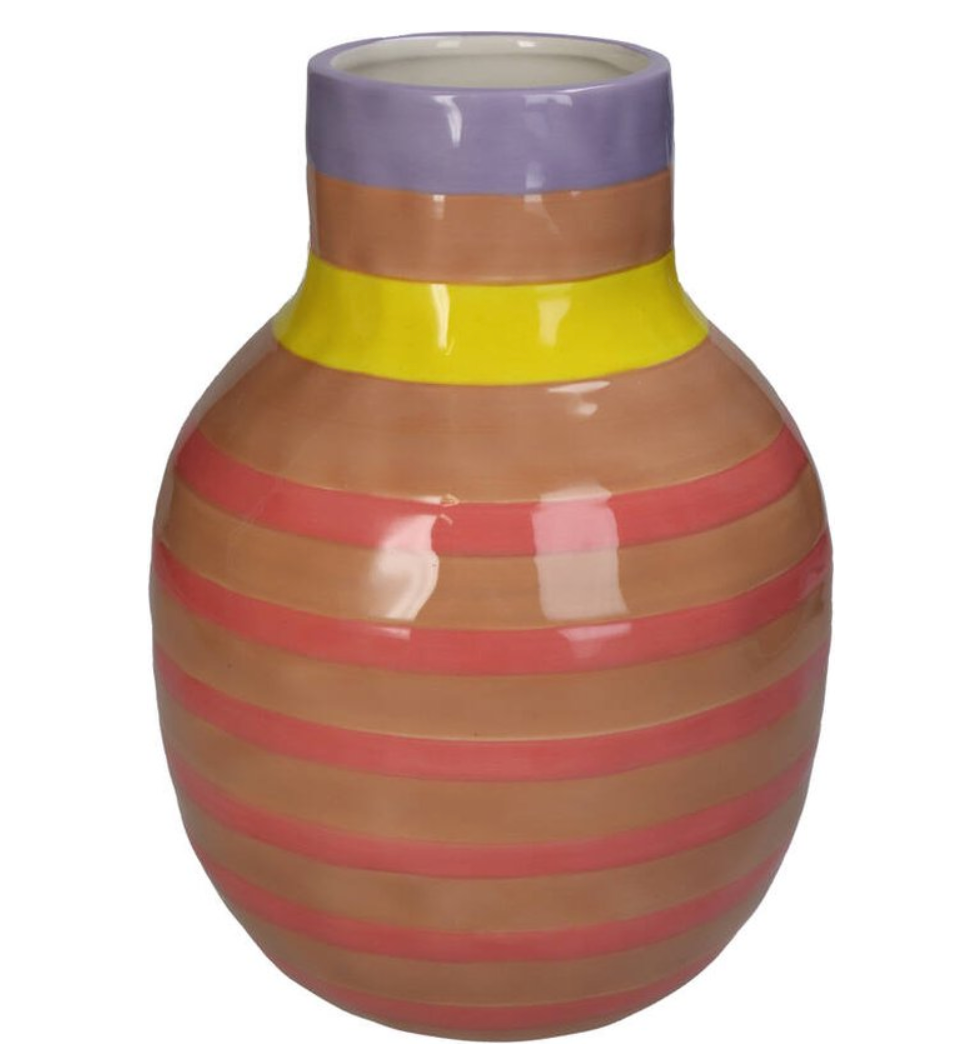 Vaas Stripe Pink Yellow Purple-2
