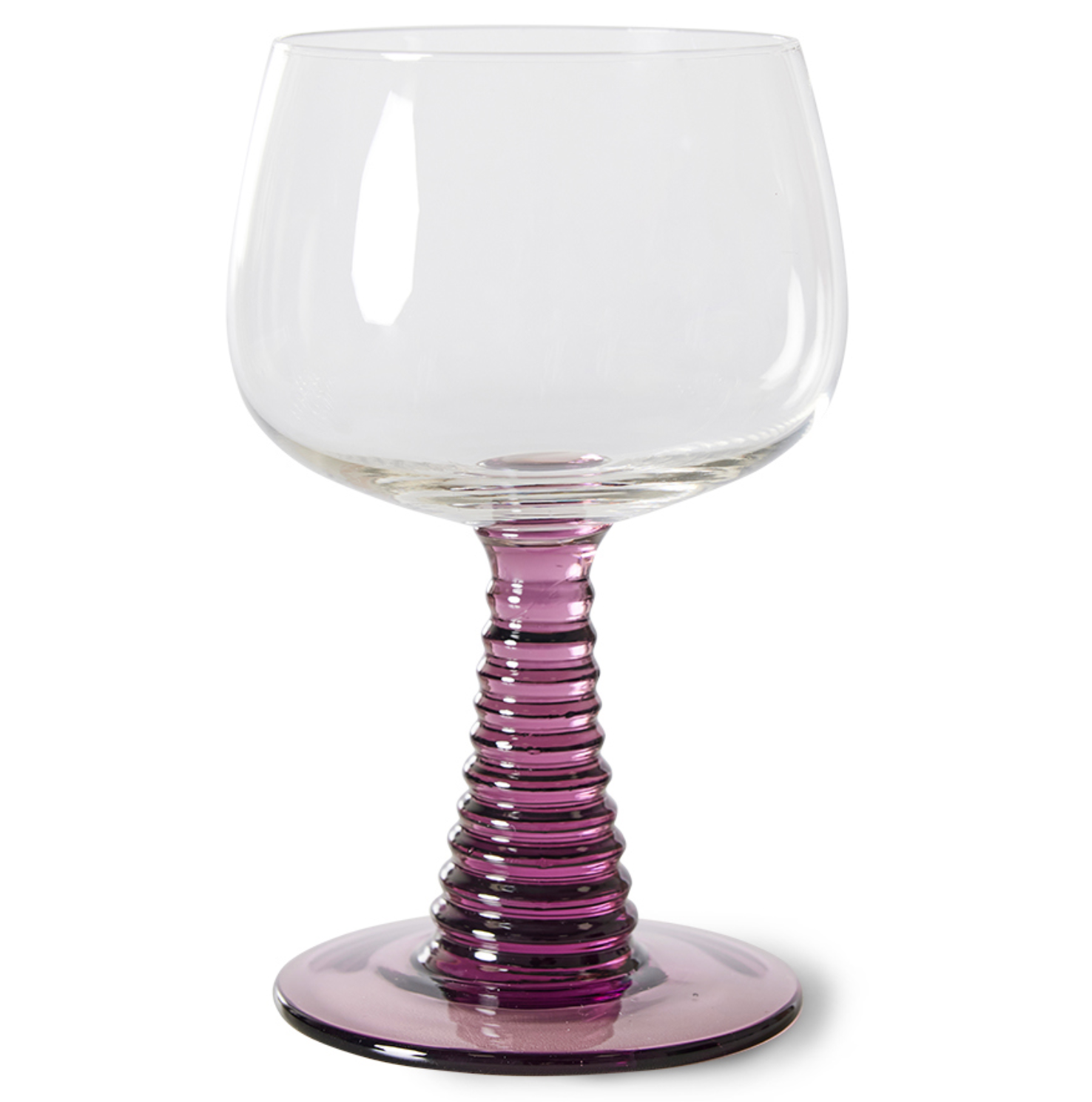 Wine Glass Swirl Purple High-1