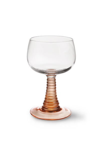 Wijnglas Swirl Nude Hoog