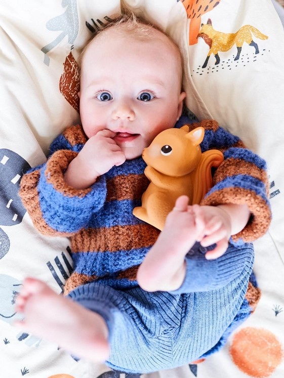 Rattle Squirrel Silas - Petit Monkey-2